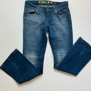 DKNY Size 9 Jeans Boot Cut Low Rise